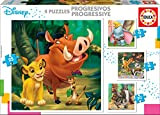 Progressive Puzzless Disney Animals Dumbo, Bambi, Lion King and Jungle Book