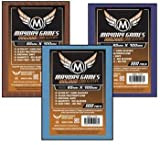 Purple Backed Magnum Ultra-Fit Copper Sleeves 65 MM X 100 MM (100 Sleeves) by Mayday Games (English Manual)