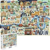 Puzzle 1000 Pezzi Per Adulti Londra Citta - Puzzle Arte Nel Mondo Per Giubileo Della Regina London Platinum Jubilee - ...