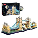Puzzle 3d LED - Puzzle 3d Tower Bridge LED | Puzzle 3 D 157 Pezzi | Puzzle 3d Adulti | ...