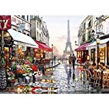 Puzzle da 1000 pezzi - Romantic Paris - Adulti Ragazzi Bambini Puzzle Grande Puzzle Giocattoli Regalo Educativo Decompressione intellettuale Divertente ...