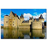 Puzzle La Francia Castello Sully Sur Loire Puzzle da 1000 pezzi per adulti e famiglie Regalo di viaggio in legno ...