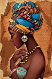 Puzzle Per Adulti Painting Pittura Donna Africana ， Puzzle In Legno ， Regalo Di Natale (1000 pezzi, Puzzle di pittura ...