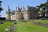 Puzzle per adulti Puzzle del castello della Loira Francia 1000 Souvenir di viaggio in legno