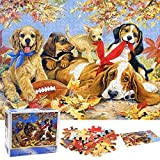 puzzle rotondo 1000 pezzi,puzzle,puzzle grande adulti,jigsaw puzzle adulti,puzzle creativo,giocattolo puzzle antistress (cane)