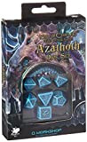 Q Workshop - CTA08 - Call of Cthulhu: The Outer Gods Azathoth Dice Set (7), Multicolore
