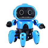 QHLJX Regalo del Giocattolo dei Bambini del Giocattolo di Controllo di Gesto Educativo di Induzione del Robot di DIY Assemblato ...