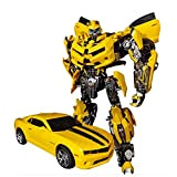 QLJBFU Transformer Toys Masterpiece Movie MPM-03 Bumblebee KO Action Figure Giocattoli Regalo per Bambini
