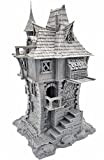 QP3D - Archmage's Manor Tower House - Fantasy Terreno Scenario per tavolo e RPG Miniature 28-32mm Puntelli Wargame DnD D ...