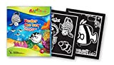 QuackDuck Colouring Book Under the sea - Vitrage designs for colouring - Colouring Pad from children from 5 years - ...