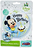 Qualatex 12864 Mickey & Friends - Palloncino in lattice per primo compleanno, motivo: Topolino Disney