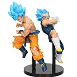 qwermz Modello Anime, Dragon Ball Z Vegeta Goku Action Figures Figuras Anime Figurine Toys 170mm