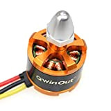 QWinOut 920KV Brushless Motor with Motor cap for 3-4S Lipo F330 F450 F550 Compatible for DJI Phantom Cheerson CX-20 DIY ...