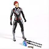 QWYU Origin Legends Movie Endgame Hawkeye Iron Widow Nebula Action Figure Heads Toys Vedova Nera