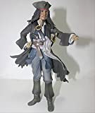 QWYU Pirati dei Caraibi Figure Jack Sparrow Action Figures 9 Pollici 23cm Modello da Collezione in PVC Verniciato