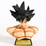 QWYU Super Saiyan Son Goku Ultra Instinct Bust Black Zamasu Action Figure Collection Dragon Ball Z Goku Figurine Toys A