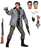 QWYU The Terminator Figure War Damage Version Arnold Schwarzenegger Judgment Day Action Figure Modello da Collezione Toys Gift