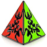 QY Toys 3x3 Pyraminx Gear Cube 3x3x3 Piramide Gear Cubo Di Ingranaggi Triangolo Cubo Nero