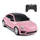RASTAR - Auto radiocomandata, modello Volkswagen Beetle, in scala 1:24, per bambini, con radiocomando, auto da corsa, colore rosa, auto ...