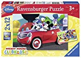 Ravensburger 07565 - Topolino And Co Puzzle, 2x12 Pezzi
