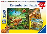 Ravensburger 09330 - Animali Del Mondo Puzzle, 3 x 49 Pezzi