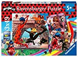 Ravensburger-135261, Miraculous, 3x49 Pezzi, Puzzle per Bambini, età Consigliata 5+, Multicolore, 0, 05189 2