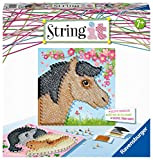 Ravensburger 18119 3 String it Midi Horses, Gioco Creativo per Bambine e Bambini, Età Raccomandata 7+