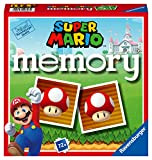 Ravensburger 20827 2 Memory Super Mario, Gioco Memory per Famiglie, Età Raccomandata 4+, 72 Tessere