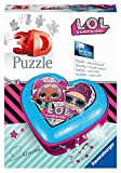 Ravensburger 3D Puzzle 11233 - Scatola a forma di cuore L.O.L. Surprise, 54 pezzi, per adulti e bambini a partire ...