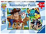 Ravensburger 4 Disney Toy Story Puzzle per Bambini, Multicolore, 3 X 49 Pezzi, 08067