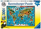 Ravensburger- Animali del Mondo Puzzle 300 Pezzi, Multicolore, 13257