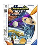 Ravensburger- Destination Savoir : L'espace Libro interattivo tiptoi – Lo Spazio, 00679
