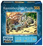 Ravensburger Escape Kids: L'Avventura dei Pirati Puzzle, 368 Pezzi, Colore Multicolore, 12956 0