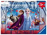 Ravensburger Frozen 2 Puzzle 2 x 12 Pezzi, Multicolore, 05009