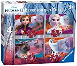 Ravensburger Frozen 2 Puzzle 4 in a Box, Multicolore, 03019, Esclusivo Amazon