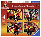 Ravensburger Gli Incredibili 2 - Puzzle 4 in 1