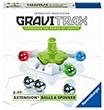Ravensburger GraviTrax Balls & Spinner, Gioco Innovativo ed Educativo STEM,Età Raccomandata 8+, Accessorio