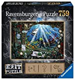 Ravensburger-Il Sommergibile Escape Puzzle, Multicolore, 759 Pezzi, 19953