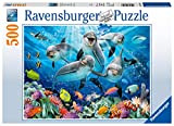 Ravensburger Italy- Delfini Puzzle, Multicolore, 500 Pezzi, 14709