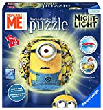 Ravensburger Italy- Despicable Me Minions Puzzle 3D Lampada Notturna, 12191
