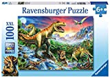 Ravensburger Italy- Dinosauri Preistorici Puzzle per Bambini, Multicolore, 100 Pezzi, 878367