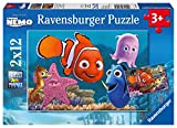 Ravensburger Italy Finding Dory, Nemo, 2x12 Pezzi, Puzzle per Bambini, età Consigliata 3+, Multicolore, 07556 0