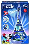 Ravensburger Italy Puzzle 3D Disney Mickey e Minnie Eiffel Tower, 216 Pezzi, RAP125777