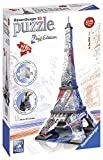 Ravensburger Italy- Puzzle 3D Eiffel Tower-Edizione Bandiera, 216 Pezzi, 12580
