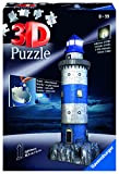 Ravensburger Italy- Puzzle 3D Faro-Edizione Speciale Notte, 216 Pezzi, 12577 7
