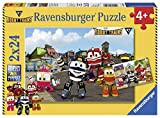 Ravensburger Italy- Robot Trains Puzzle da 2x24 Pezzi, 07822