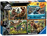 Ravensburger, Jurassic World, 4x100 Pezzi, Bumper Pack, Puzzle per Bambini, Età Consigliata 5+, Multicolore, One Size, 05619 4