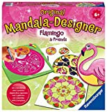 Ravensburger - Mandala Midi Flamingo & Friends Mandala per Bambini 6+, 28518 1