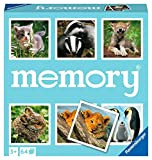 Ravensburger - Memory® Animal Babies, Cuccioli di Animale, Gioco Memory per Famiglie, Età Raccomandata 3+, 64 Tessere, 20879 1