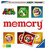 Ravensburger - Memory® Versione Super Mario, 64 Tessere, Gioco Da Tavolo, 3+ Anni